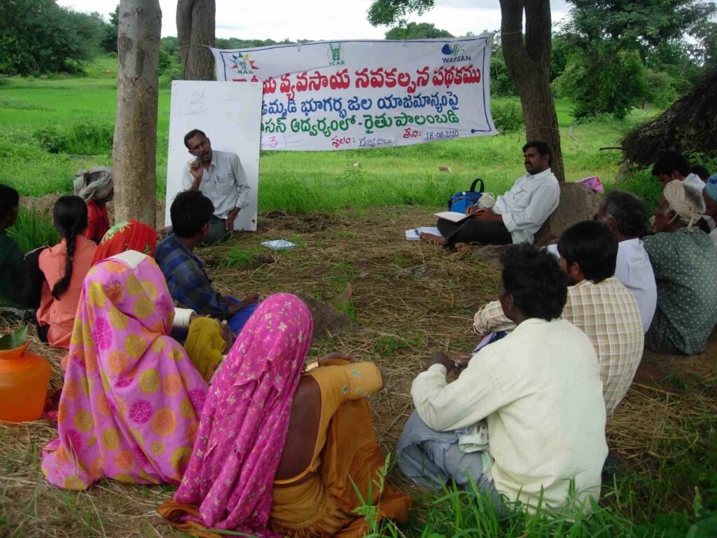Community deciding the rules for groundwater sharing